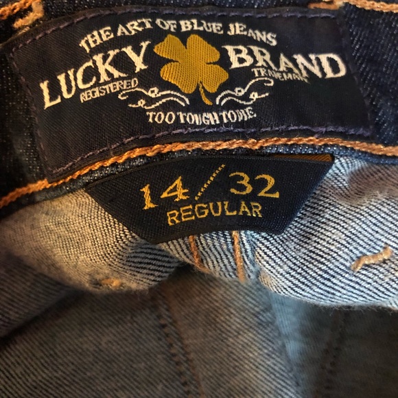 Vintage Lucky Brand Women’s Denim Jeans with Embroidered Pockets - Picture 7 of 8